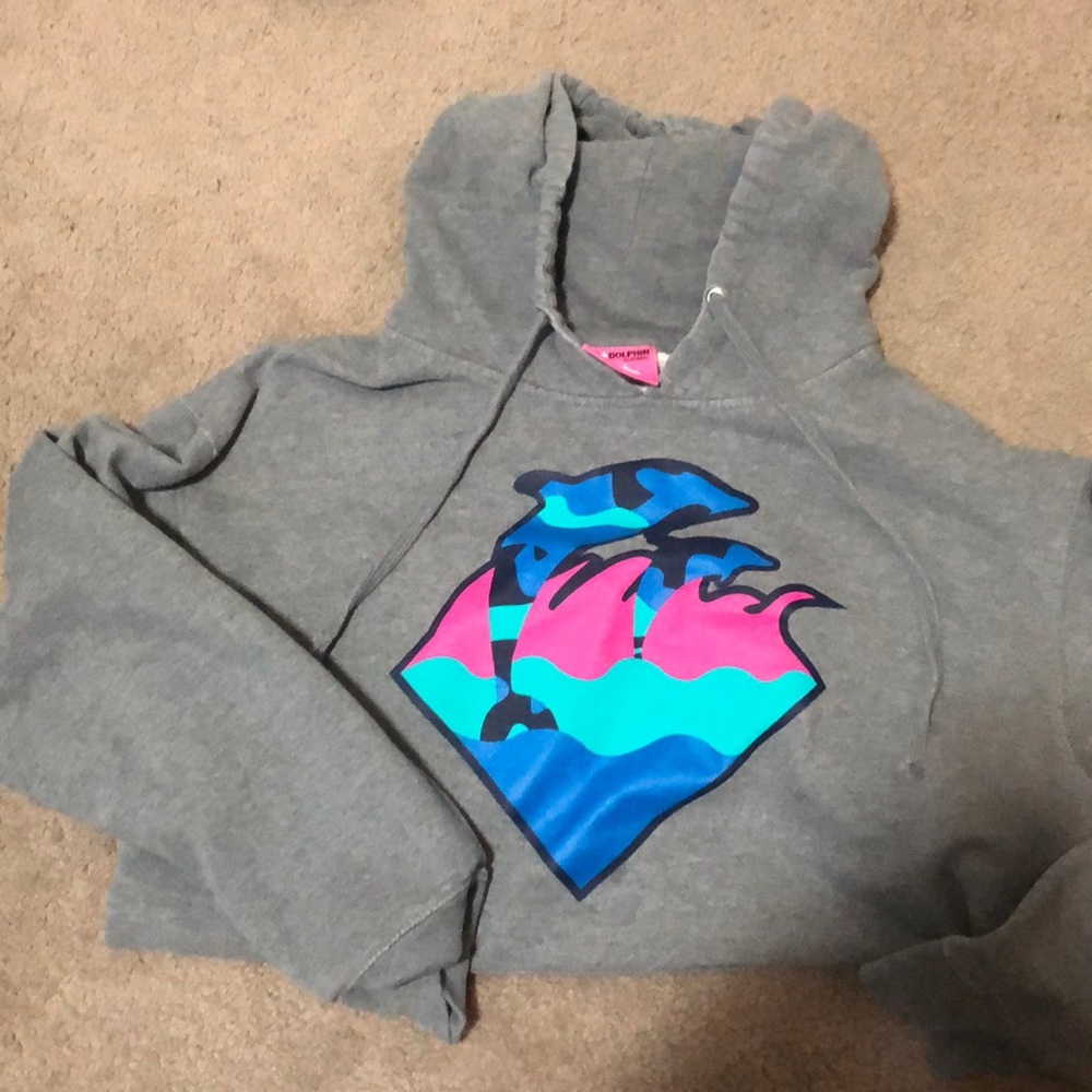 Pink Dolphin Sweatshirt